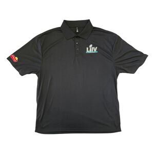 Dunbrooke Super Bowl LIIV Frito Lay Mens Short Sleeve Polo Shirt New With Tags